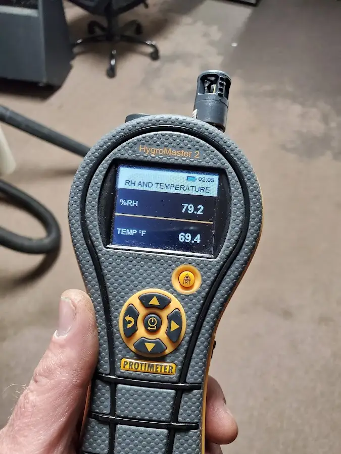 Moisture meter humidity assessment for Fire & Smoke Damage Restoration in Azusa
